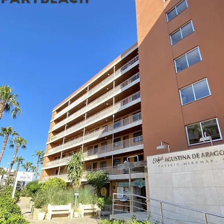 Apartbeach Agustina Aragon Climatizado Y Vistas Playa شقة