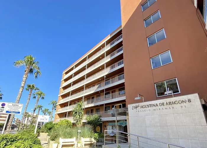 Apartbeach Agustina Aragon Climatizado Y Vistas Playa Апартаменты