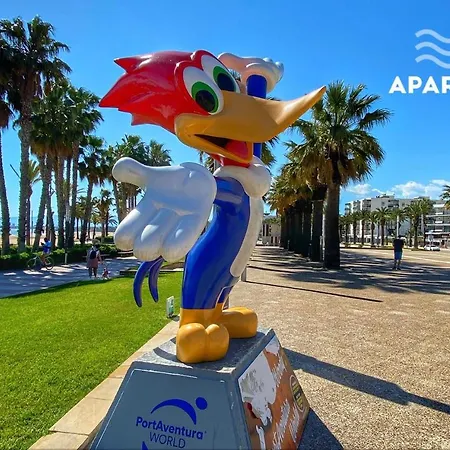 Apartbeach Agustina Aragon Climatizado Y Vistas Playa Апартаменты